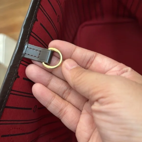 Louis vuitton neverfull MM damier ebene - Picture 13 of 17